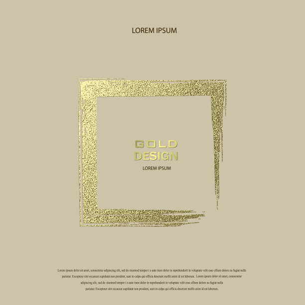 圆形垃圾金色框架上透明图片下载