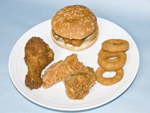 鸡肉汉堡图片下载