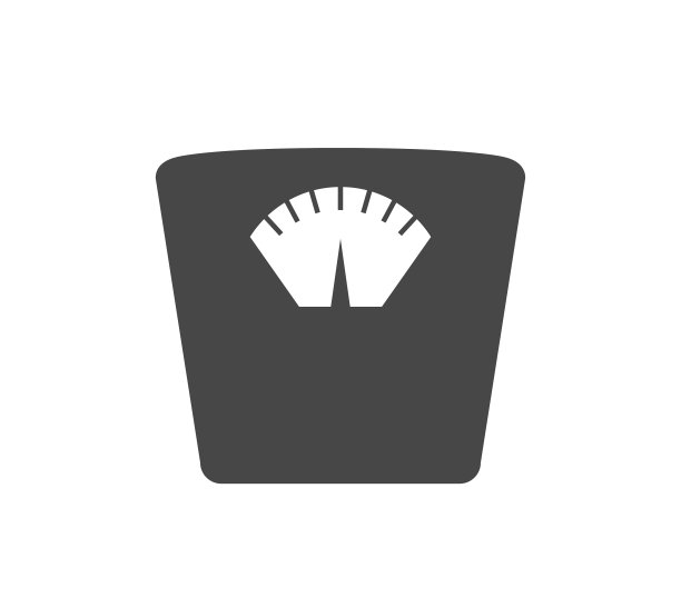 体重秤图标。规模图标。图片下载