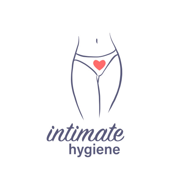 女子下半身在内裤剪影画孤立的白色背景。图片下载