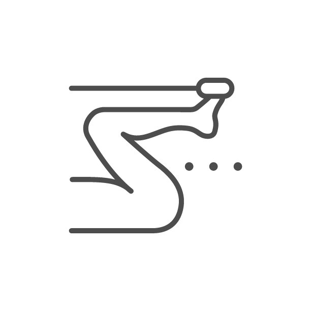 理疗线轮廓图标图片下载