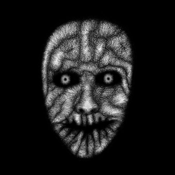 可怕的怪脸图片下载