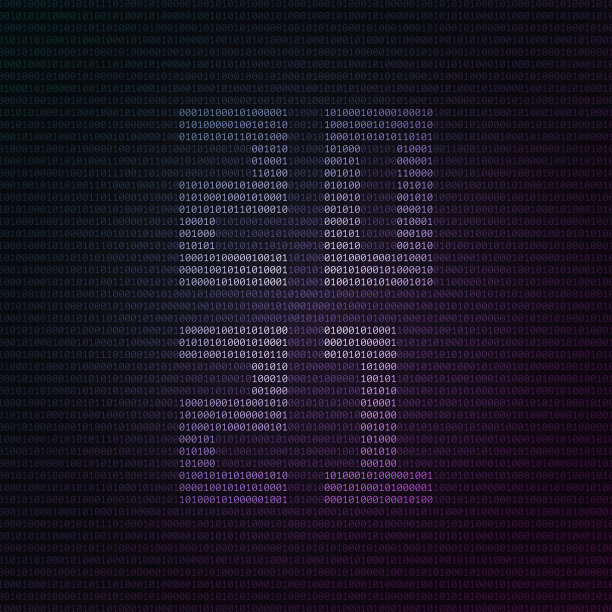 数字2021由0和1位在二进制码面上组成图片下载