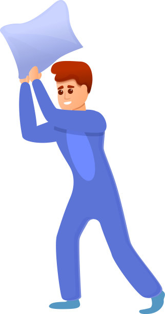 男孩柱式战斗图标卡通风格图片下载