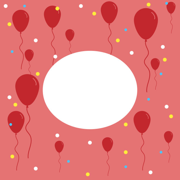 恭喜你的背景有很多气球图片下载