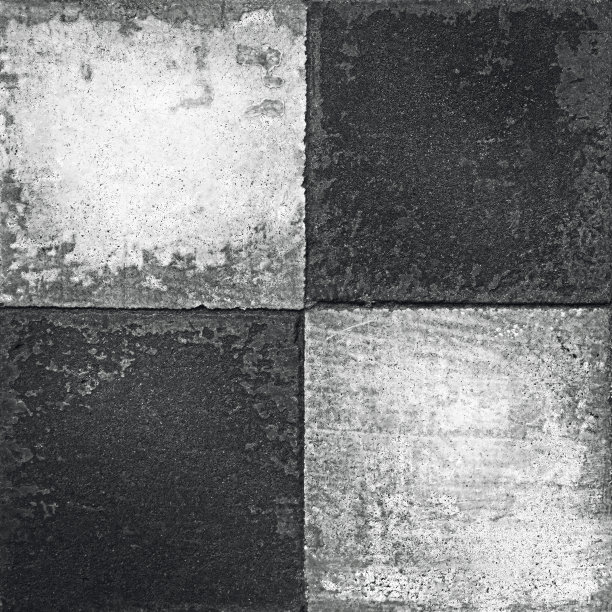 黑白格子地板图片下载