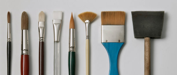 水彩画刷图片下载