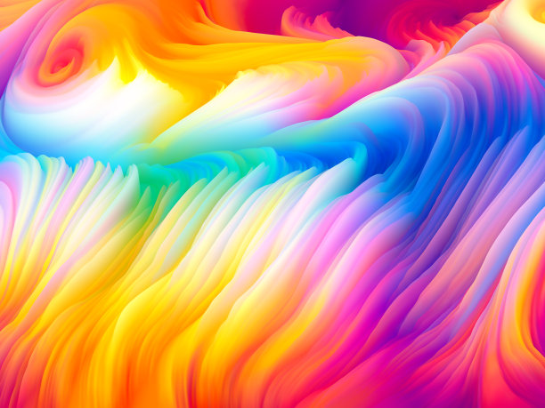 旋转颜色的壁纸图片下载