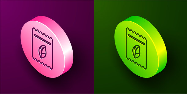 等距线包满种子，具体一种图片下载