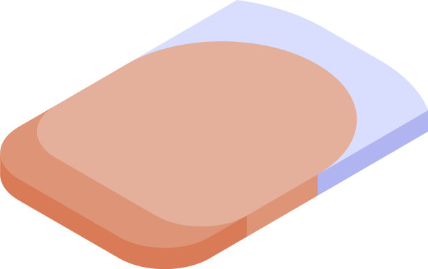 指甲圆形图标等距样式图片下载