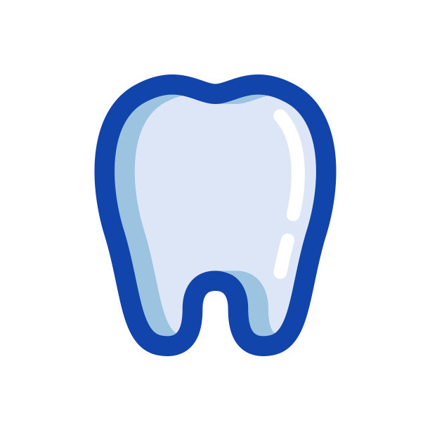极简风格的牙齿隔离图片下载