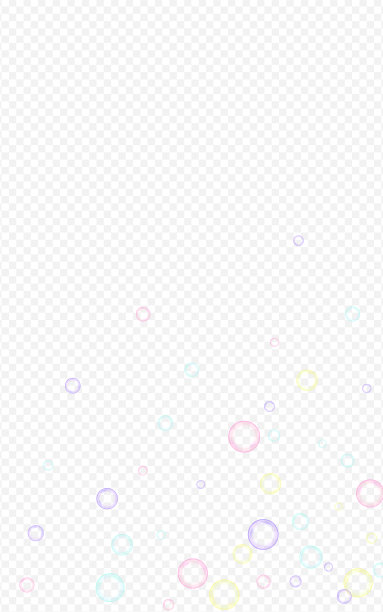 白色肥皂球水透明背景图片下载