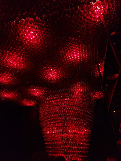 瓶子上的红色天花板图片下载