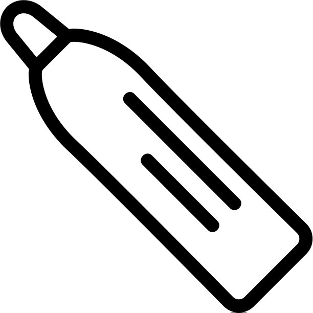 铅笔为女性嘴唇图标轮廓图片下载