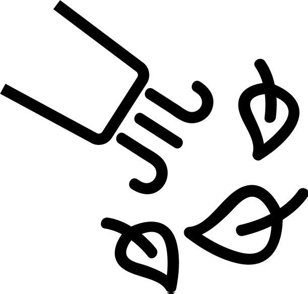 收回鼓风机叶片图标轮廓图片下载