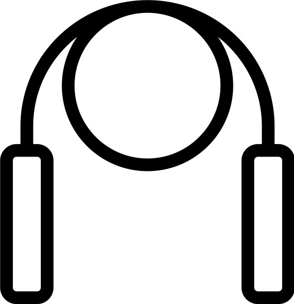 木柄绳图标轮廓图片下载