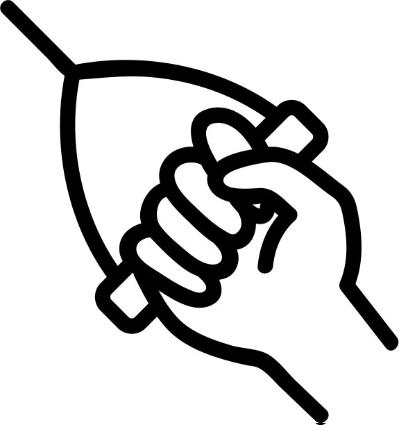 手动扩展器图标轮廓图片下载