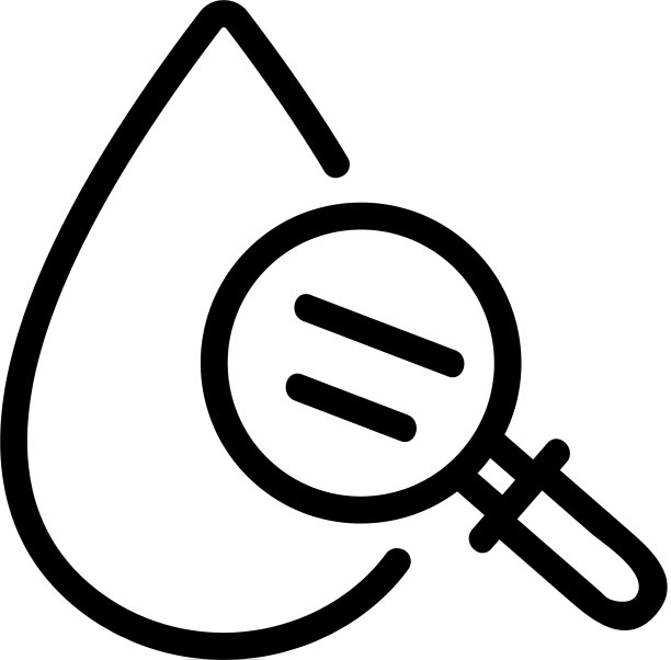 血液研究图标大纲图片下载