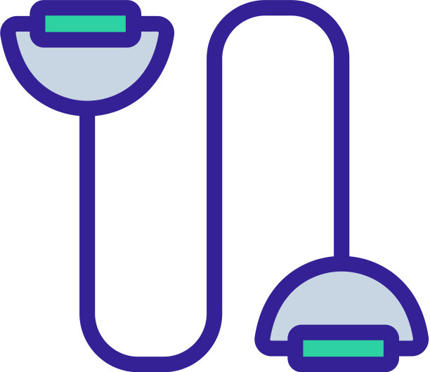 游泳滑雪扩展器图标轮廓图片下载