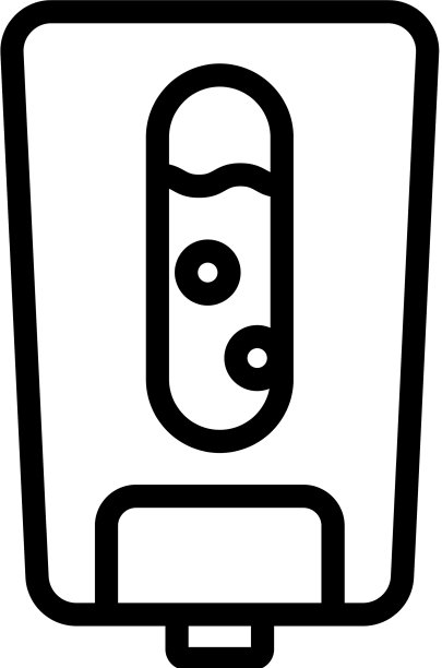 液体肥皂水平在墙壁喷雾图标图片下载