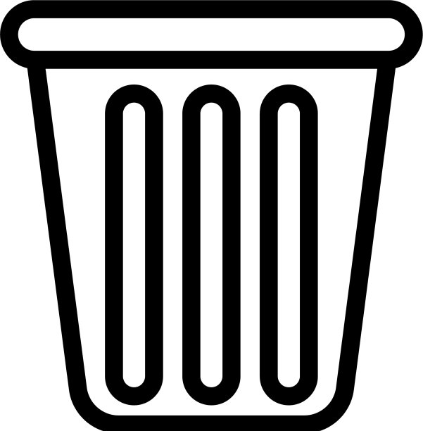 篮子的房子没有盖槽图标图片下载