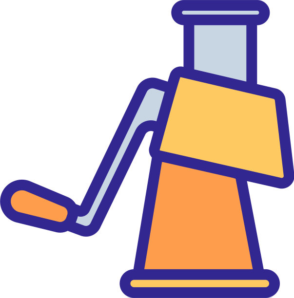 手动绞肉机手柄图标图片下载