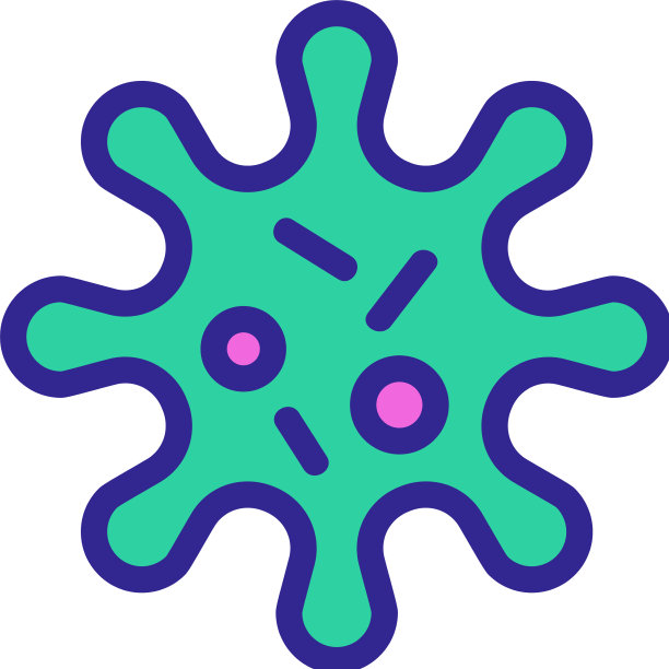 危险的传染病图标轮廓图片下载