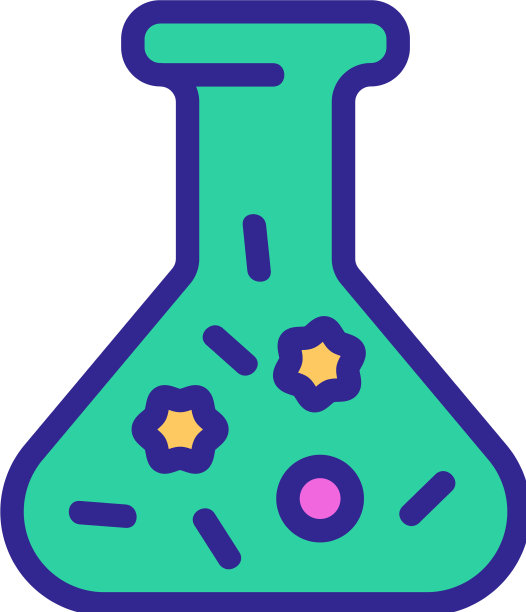 试管感染图标轮廓图片下载