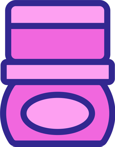 两个保湿霜一个在另一个图标上面图片下载