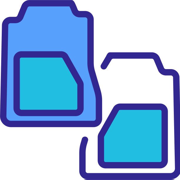 橡胶地板垫图标轮廓图片下载