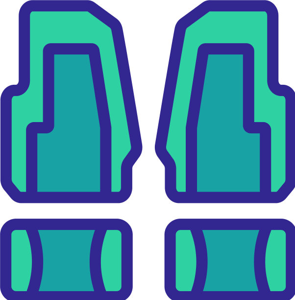 车辆地板图标轮廓图片下载