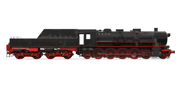 旧蒸汽机车图片下载