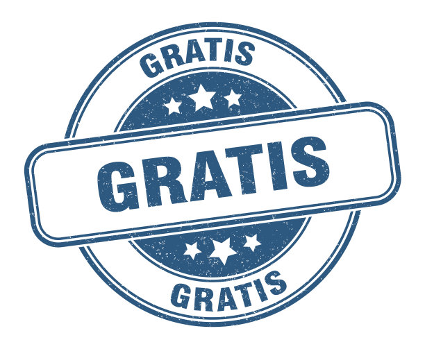 免费邮票免费圆垃圾标志标签图片下载