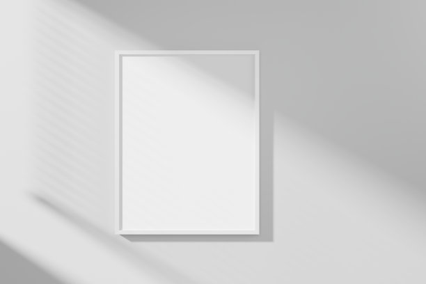 照片或海报框架模型。图片下载