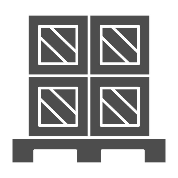 货物箱托盘固体图标仓库和图片下载