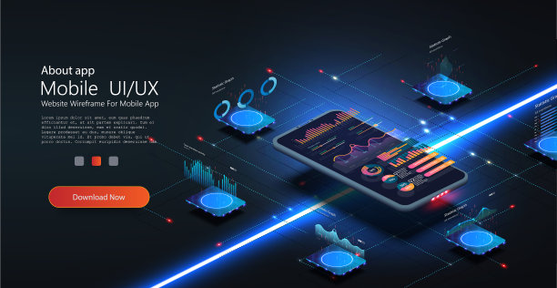 在线统计和数据分析财务图片下载