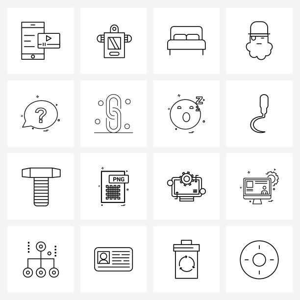 16 .界面线图标设置现代符号图片下载