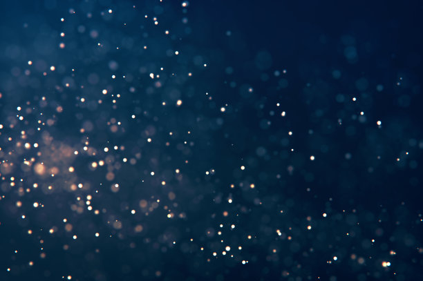 闪烁的灯光使背景散焦图片下载