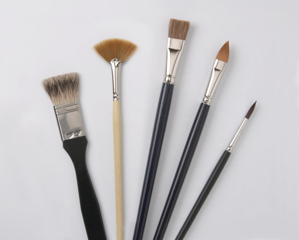 水彩画的画笔图片下载