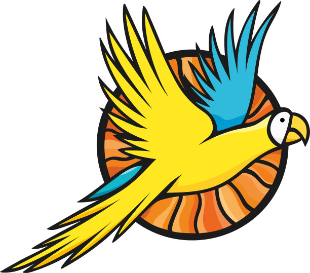 金刚鹦鹉和太阳图片下载