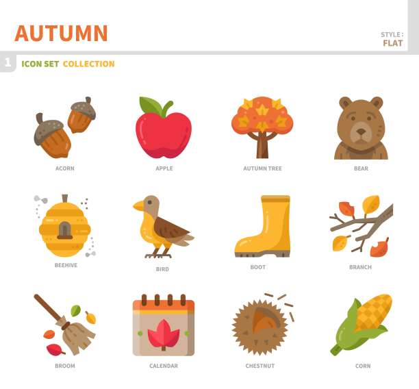 秋季图标集图片下载