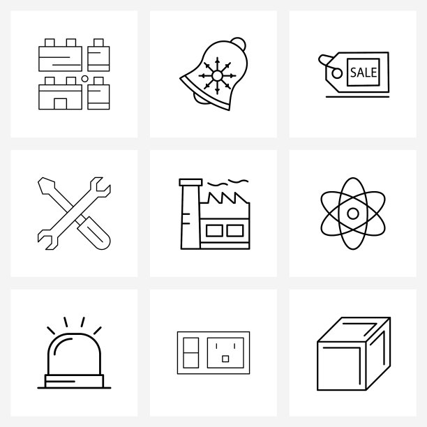 9 .界面线图标设置现代符号图片下载