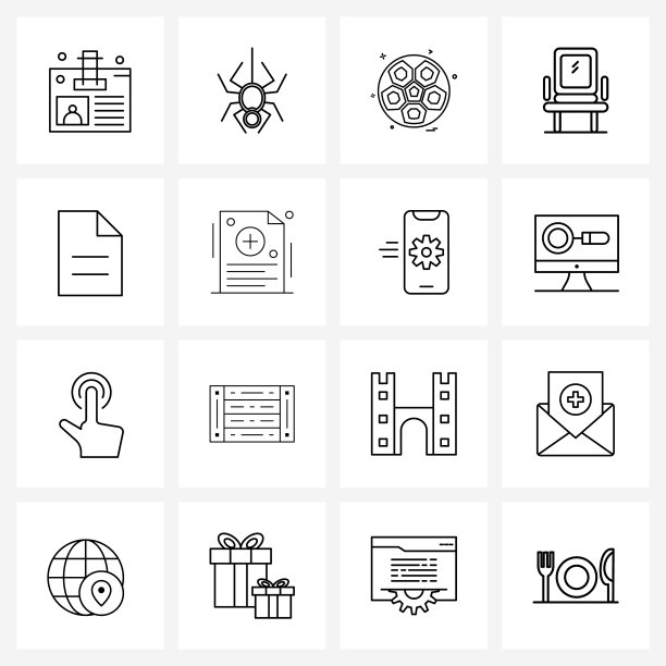 16 .界面线图标设置现代符号图片下载