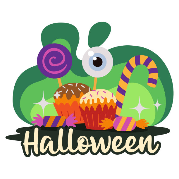 万圣节半成品组成图片下载