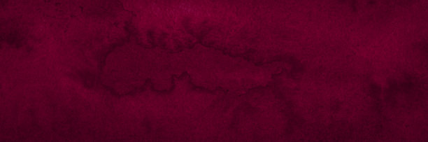 强烈的酒红色手绘水彩污渍。暗红色的抽象背景与自然的纹理。图片下载
