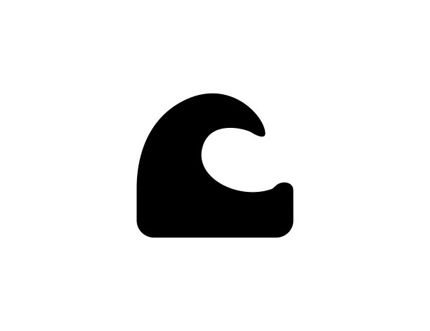 波图标。孤立的海洋，海浪符号-向量图片下载