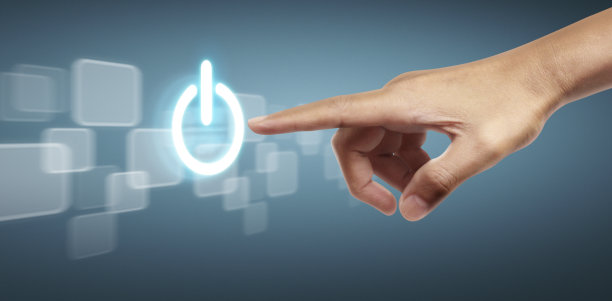 手触键屏幕界面全球连接客户联网图片下载