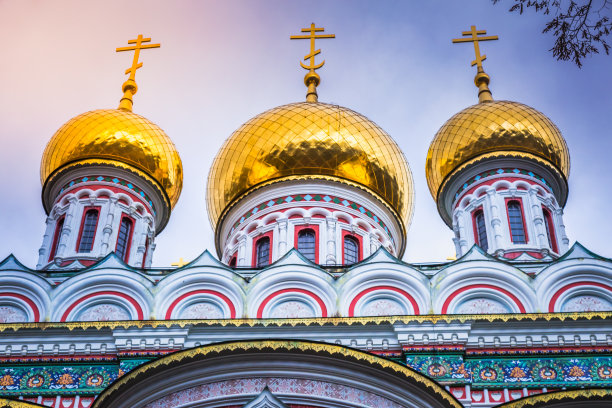 保加利亚巴尔干半岛西普卡的保加利亚东正教教堂图片下载