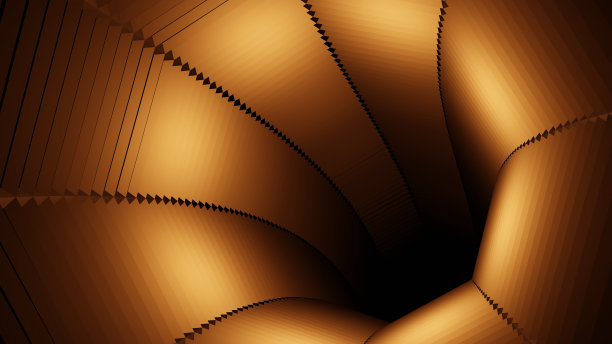 隧道或管道内部的插图图形，具有美丽的纹理或图案。图片下载