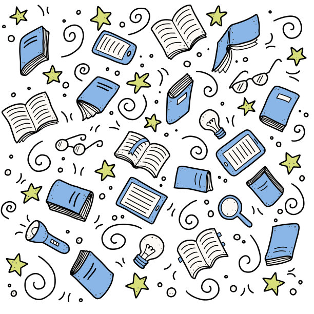 设置手绘书涂鸦元素图片下载